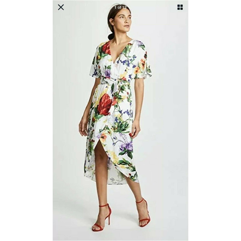 ALICE + OLIVIA Wildflower Floral Jacquard CLARINE